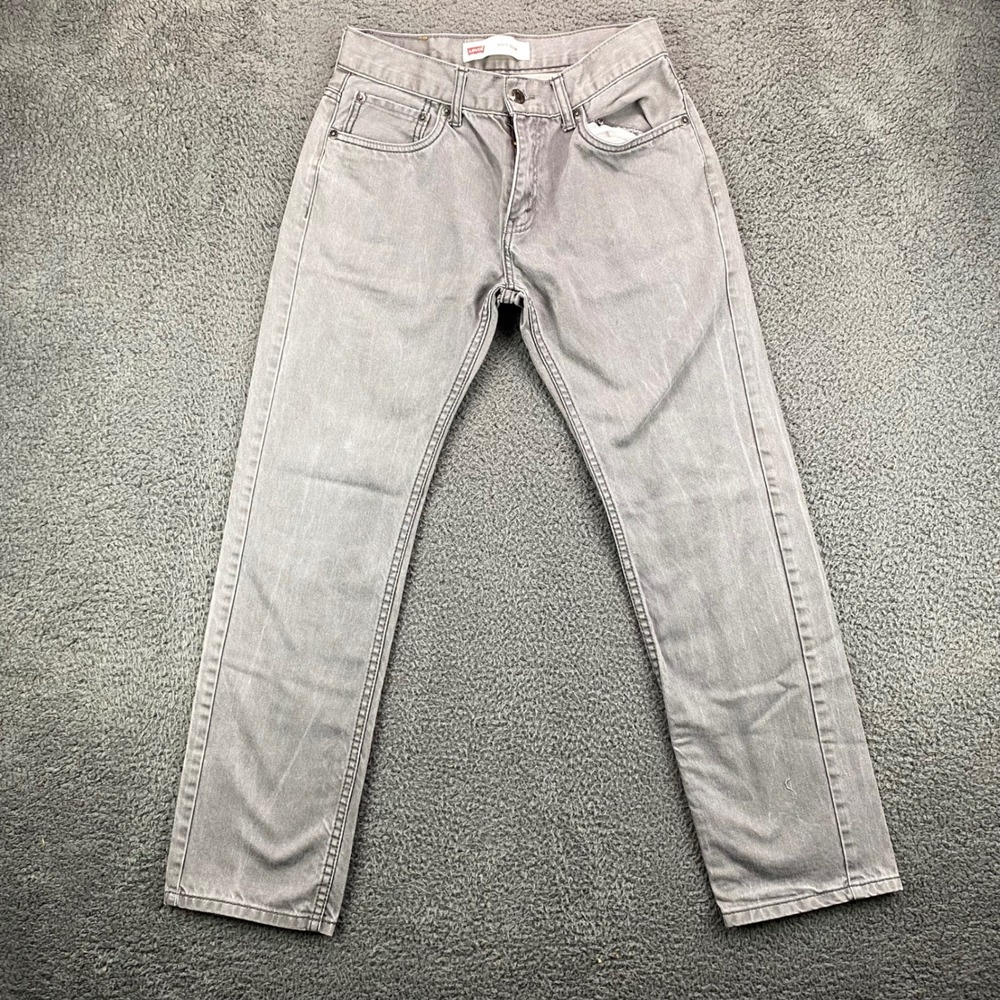 Levi's 511 Slim Fit Jeans W30x30‎ Gray Denim Pants